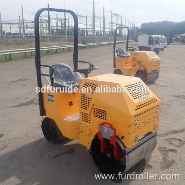 800kg Self-propelled Double Drum Vibratory Roller